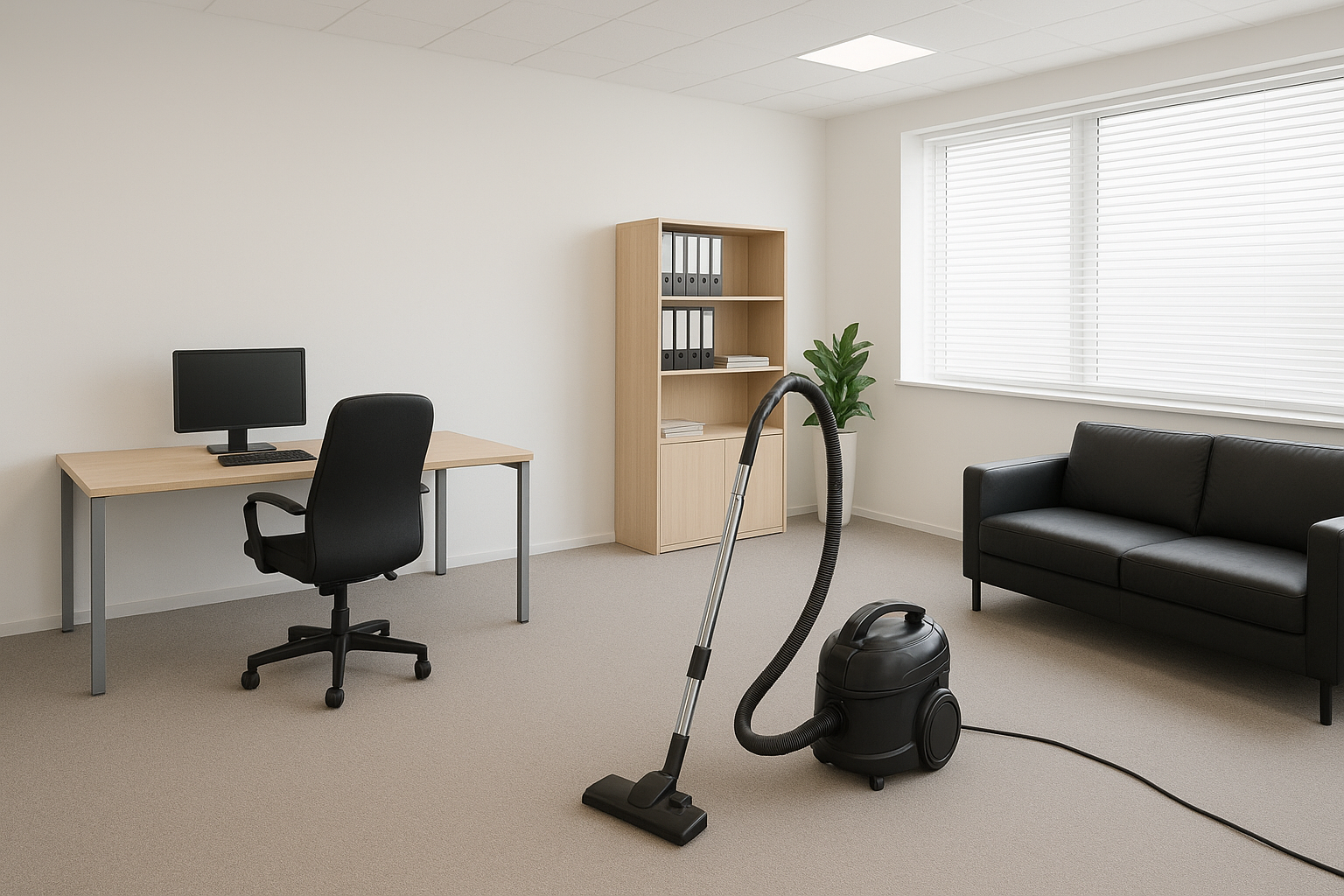 Büroraum Reinigung